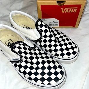 Classic slip on Vans Black and white checkered unisex
